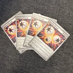 4x Ignition Energy 86/086 Playset | Near Mint | SV: White Flare Pokemon TCG - Image 1