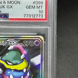 PSA 10 Muk & Alolan Muk GX 099/095 SR SM10 Unbroken Japanese Pokemon Card #8C18 - Image 2