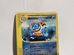 Pokemon TCG Blastoise - Expedition 36/165 Rare Reverse Holo MP - Image 3