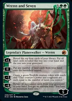 Wrenn and Seven ~ Midnight Hunt [ NearMint ] [ Magic MTG ] - Image 1