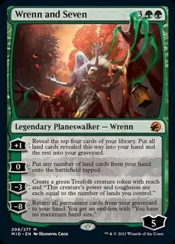Wrenn and Seven ~ Midnight Hunt [ NearMint ] [ Magic MTG ] - Image 2