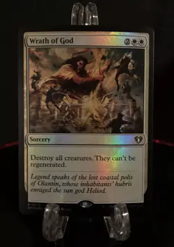 Wrath of God MTG Commander Masters FOIL CMM NM Magic The Gathering - Image 1