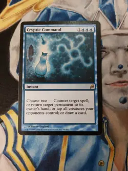 Cryptic Command MTG Lorwyn Blue Rare Instant Heavily Played x1 - Image 5
