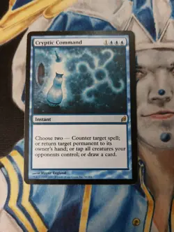 Cryptic Command MTG Lorwyn Blue Rare Instant Heavily Played x1 - Image 6