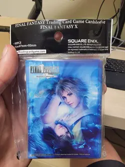Final Fantasy X Yuna & Tidus Official Sleeves - New Sealed - Fit MTG Cards - Image 3