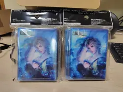 Final Fantasy X Yuna & Tidus Official Sleeves - New Sealed - Fit MTG Cards - Image 4