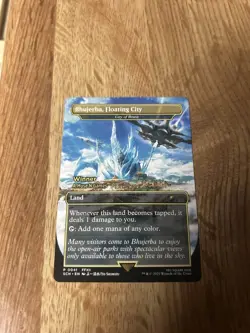 Final Fantasy Bhujerba, Floating City City of Brass MTG NM Non Foil Winner Promo - Image 1