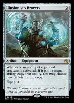 x1 Illusionist's Bracers - Ravnica Remastered - NM - MTG - Image 2