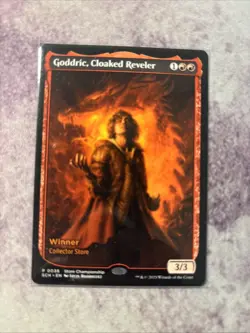 Mtg Goddric, Cloaked Reveler - Store Championship WINNER Collector Store + Bonus - Image 5