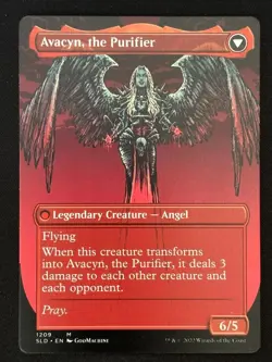 1x MTG Archangel Avacyn (Display Commander) - Thick Stock - (SLD) #1209 - Image 2