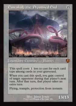 Emrakul, the Promised End- Innistrad Remastered Retro Frame Foil MTG-NM - Image 2