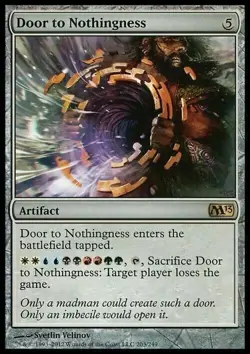 Door to Nothingness ~ Magic 2013 [ Excellent ] [ Magic MTG ] - Image 1