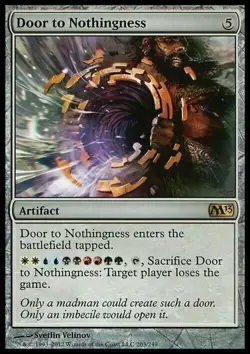 Door to Nothingness ~ Magic 2013 [ Excellent ] [ Magic MTG ] - Image 2
