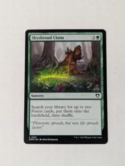 Skyshroud Claim Commander Masters Regular - Image 1
