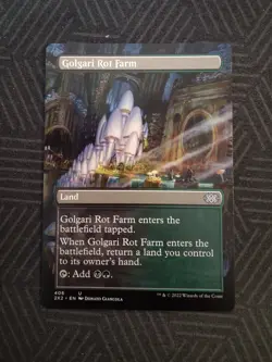 mtg golgari rot farm borderless double masters 2022 - Image 3