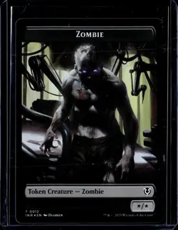 Zombie/Zombie - Token - Foil - INR - NM - MTG Magic the Gathering - Image 1