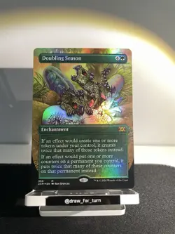 Doubling Season Borderless Foil | Double Masters | MTG | NM ✨ - Image 1