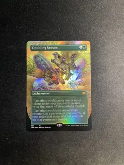Doubling Season Borderless Foil | Double Masters | MTG | NM ✨ - Image 2