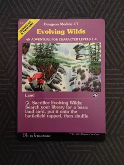 mtg evolving wilds showcase adventures in the forgotten realms - Image 1