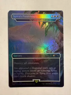 Spira's Punishment (Day of Judgement) Rainbow Foil MTG Final Fantasy Secret Lair - Image 4