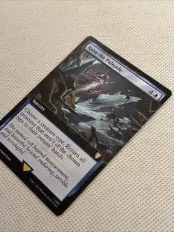 MTG [Raise the Palisade] Extended Art Commander: The Lord of the Rings #106 NM+ - Image 3
