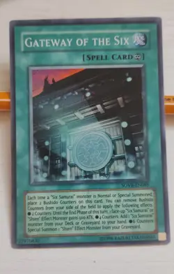 Yu-Gi-Oh! Gateway of the Six SOVR-EN089 SR - Image 1