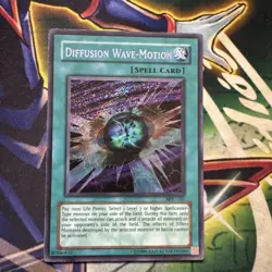 Yugioh! Diffusion Wave-Motion MFC-107 Secret Rare Unlimited LP - Image 1