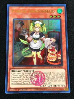 Yugioh Parlor Dragonmaid BLMM-EN060 1ST ULTRA (NM) - Image 1