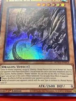 3x Primite Imperial Dragon | ROTA-EN013 | Ultra Rare | NM | 1st Ed | YuGiOh! - Image 2