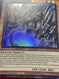 3x Primite Imperial Dragon | ROTA-EN013 | Ultra Rare | NM | 1st Ed | YuGiOh! - Image 2