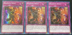 Branded Beast DABL-EN073 Darkwing Blast 1st Edition X3 - Yugioh Card - Image 1