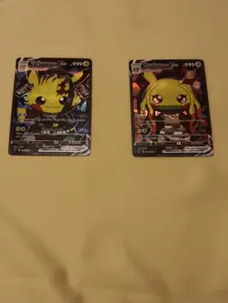 Pikachu Pokémon Card Holo GX VSTAR VMAX GX EX Cosplay Art - Image 1