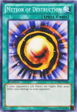 Yugioh! LP Meteor of Destruction - LCJW-EN068 - Common - 1st Edition Lightly Pla - Image 1
