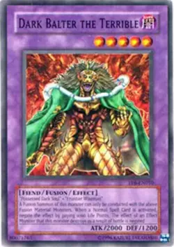 YUGIOH Dark Balter the Terrible TP6-EN010 Light-played LP - Image 1