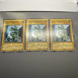 Yu-Gi-Oh! X3 Alien Shocktrooper Common 1st Edition TAEV-EN001 HP - Image 1