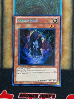 Yugioh Fabled Krus HA03-EN002 Secret Rare 1st Ed LP - Image 1