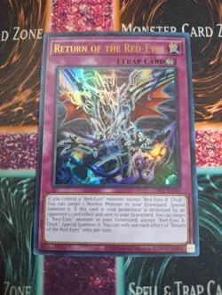 Yu-Gi-Oh! TCG Return of the Red-Eyes LDK2-ENJ34 Ultra Rare 1st Edition NM - Image 1