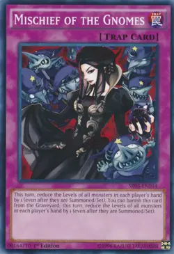 Mischief of the Gnomes [SR03-EN034] Common Lightly Played 1st Edition - Yugioh s - Image 1