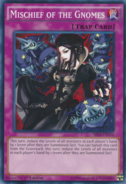 Mischief of the Gnomes [SR03-EN034] Common Lightly Played 1st Edition - Yugioh s - Image 2