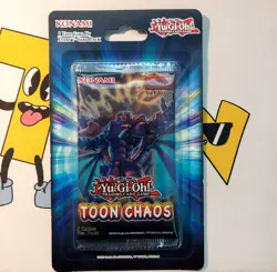 YuGiOh Toon Chaos 1st Edition Booster pack misprint blister US Exclusive Sealed - Image 1