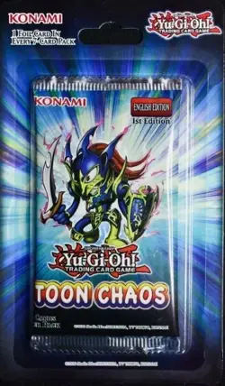 YuGiOh Toon Chaos 1st Edition Booster pack misprint blister US Exclusive Sealed - Image 6