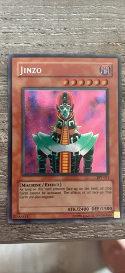 Yu-Gi-Oh TCG Jinzo BPT-011 Limited Edition Secret Rare Card MP - Image 1