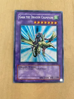 Yu-Gi-Oh! Gaia The Dragon Champion - LOB-125 - Near Mint - Image 1