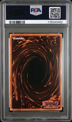 2005 Yu-Gi-Oh! Rocket Warrior CT2 Limited Edition Secret Rare PSA 8 - Image 2
