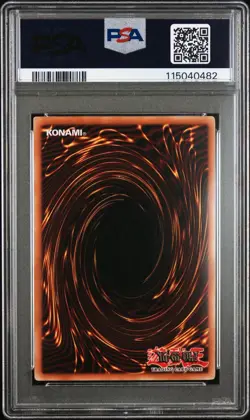 2005 Yu-Gi-Oh! Rocket Warrior CT2 Limited Edition Secret Rare PSA 8 - Image 4