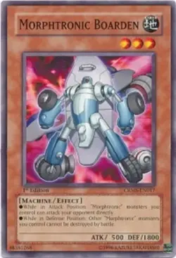 Yugioh! LP Morphtronic Boarden - CRMS-EN017 - Common - 1st Edition Lightly Playe - Image 2