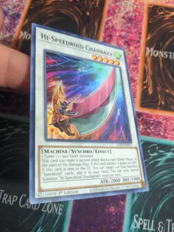 Yu-Gi-Oh! Hi-Speedroid Chanbara LED8-EN017 1st Edition Common NM - Image 2