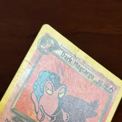 Dark Magcargo 18/105 Non Holo Rare Neo Destiny Pokemon Card - Image 2