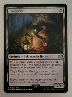 MTG - Final Fantasy: Tonberry (0122) - Uncommon - Near Mint  - Image 1