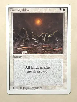 Armageddon Revised/3rd Edition MTG Moderate Play (MP) Magic (3) - Image 1